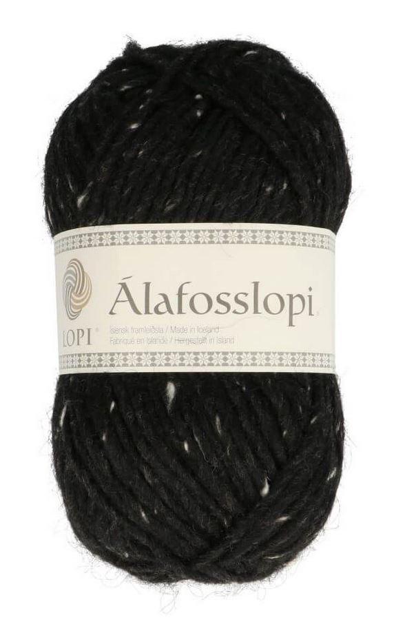ALafosslopi schwarz tweed