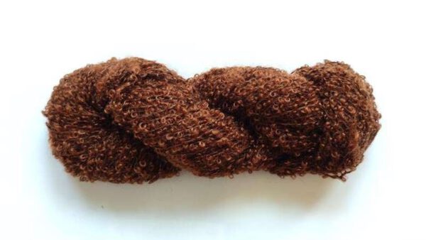 bouclé garn walnuss mohair by canard