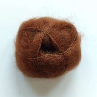 brushed lace seidenmohair walnuss 3040