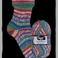opal sockenwolle nach hundertwasser