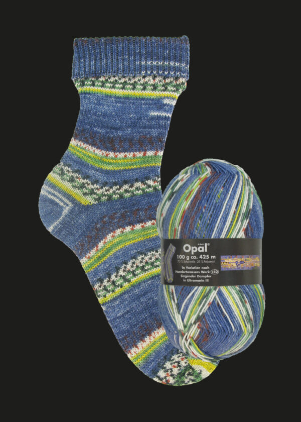 opal sockenwolle nach hundertwasser